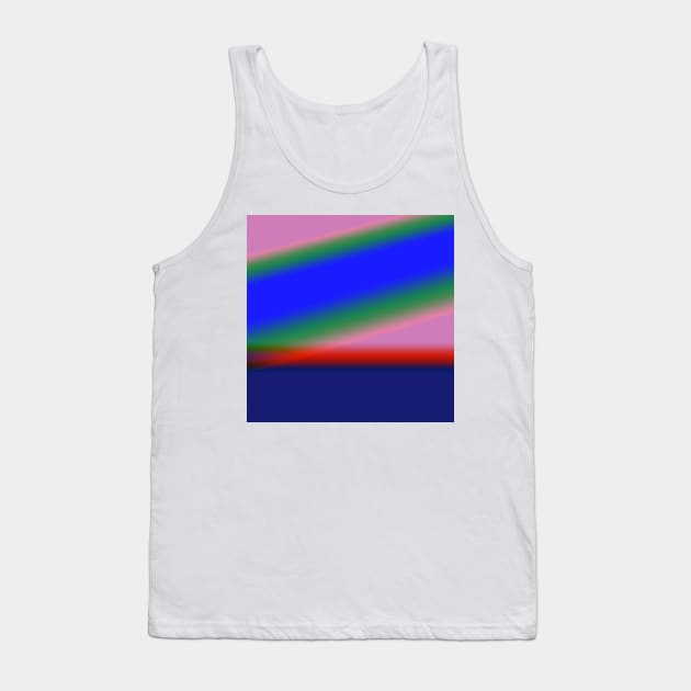 red blue green texture art Tank Top by Artistic_st